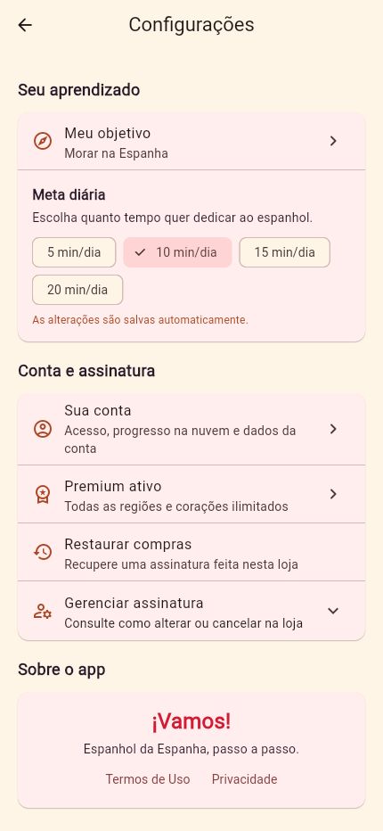 Seu ritmo de estudo